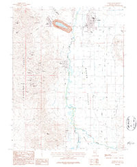 YERINGTON, NV HISTORICAL MAP GEOPDF 7.5X
