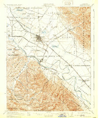 SALINAS, CA HISTORICAL MAP GEOPDF 15X15
