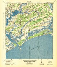 WADMALAW ISLAND, SC HISTORICAL MAP GEOPD