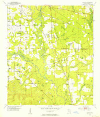 OAKDALE, FL HISTORICAL MAP GEOPDF 7.5X7.
