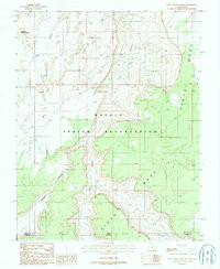 DEEP CANYON SOUTH, UT-AZ HISTORICAL MAP