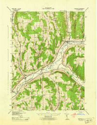TRUXTON, NY HISTORICAL MAP GEOPDF 7.5X7.