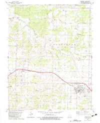 SEYMOUR, MO HISTORICAL MAP GEOPDF 7.5X7.