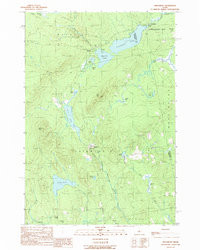 KINGSBURY, ME HISTORICAL MAP GEOPDF 7.5X