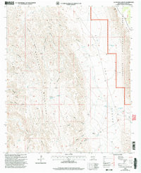 LA PALOMA CANYON, NM HISTORICAL MAP GEOP