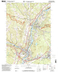 HANOVER, NH-VT HISTORICAL MAP GEOPDF 7.5