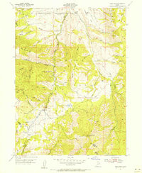 JAMES PEAK, UT HISTORICAL MAP GEOPDF 7.5
