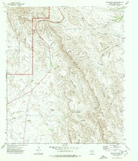 GUADALUPE PASS, TX HISTORICAL MAP GEOPDF