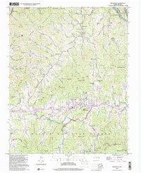 BURNSVILLE, NC HISTORICAL MAP GEOPDF 7.5