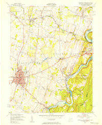 CHARLES TOWN, WV-VA-MD HISTORICAL MAP GE