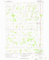 ROSEBUSH, MI HISTORICAL MAP GEOPDF 7.5X7