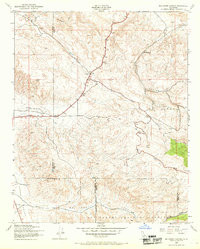 BALLINGER CANYON, CA HISTORICAL MAP GEOP