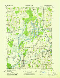 MONTEZUMA, NY HISTORICAL MAP GEOPDF 7.5X