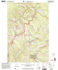 STUART PEAK, MT HISTORICAL MAP GEOPDF 7.