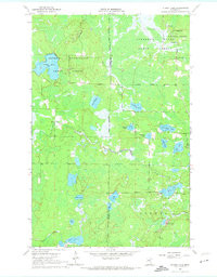 STINGY LAKE, MN HISTORICAL MAP GEOPDF 7.