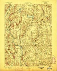 NEW MILFORD, CT HISTORICAL MAP GEOPDF 15