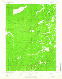 PHANTOM LAKE, WY HISTORICAL MAP GEOPDF 7