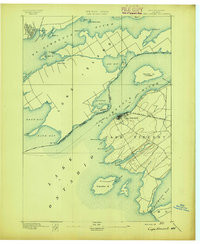 CAPE VINCENT, NY HISTORICAL MAP GEOPDF 1