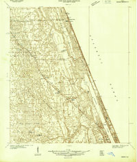 ORMOND, FL HISTORICAL MAP GEOPDF 15X15 G
