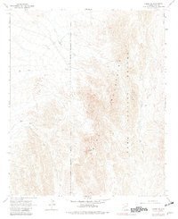 CIBOLA SE, AZ HISTORICAL MAP GEOPDF 7.5X