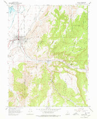 SALINA, UT HISTORICAL MAP GEOPDF 7.5X7.5