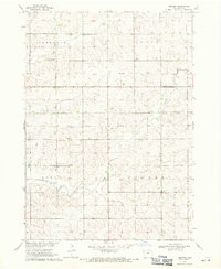 LEBANON, IA HISTORICAL MAP GEOPDF 7.5X7.