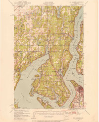 GIG HARBOR, WA HISTORICAL MAP GEOPDF 15X