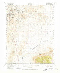 GOLDFIELD, NV HISTORICAL MAP GEOPDF 15X1