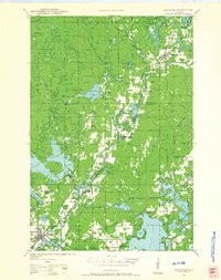 HAYWARD, WI HISTORICAL MAP GEOPDF 15X15