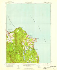 MANOMET, MA HISTORICAL MAP GEOPDF 7.5X7.