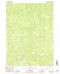 JIM JAM RIDGE, CA HISTORICAL MAP GEOPDF