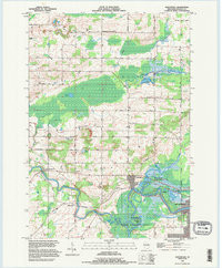 NORTHPORT, WI HISTORICAL MAP GEOPDF 7.5X