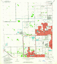 OPA-LOCKA, FL HISTORICAL MAP GEOPDF 7.5X