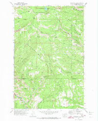 MANASTASH LAKE, WA HISTORICAL MAP GEOPDF