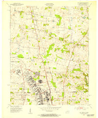 OAK GROVE, KY-TN HISTORICAL MAP GEOPDF 7