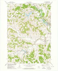 LA VALLE, WI HISTORICAL MAP GEOPDF 7.5X7