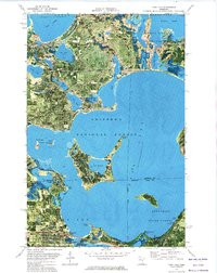 CASS LAKE, MN HISTORICAL MAP GEOPDF 7.5X