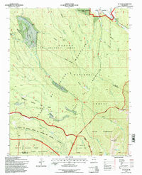 EL VALLE, NM HISTORICAL MAP GEOPDF 7.5X7