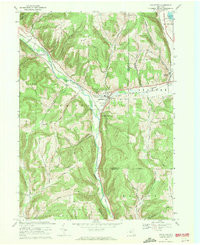 VAN ETTEN, NY HISTORICAL MAP GEOPDF 7.5X