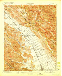 MORGAN HILL, CA HISTORICAL MAP GEOPDF 15