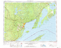 THUNDER BAY, MI-MN HISTORICAL MAP GEOPDF