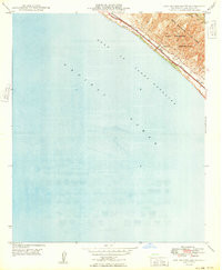 SAN ONOFRE BLUFF, CA HISTORICAL MAP GEOP