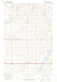 SPIRITWOOD, ND HISTORICAL MAP GEOPDF 7.5