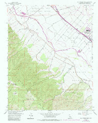 PALO ESCRITO PEAK, CA HISTORICAL MAP GEO