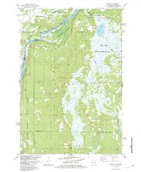RANDALL, WI-MN HISTORICAL MAP GEOPDF 7.5