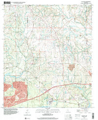 DEDEAUX, MS HISTORICAL MAP GEOPDF 7.5X7.