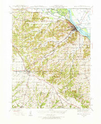 BOWLING GREEN, MO-IL HISTORICAL MAP GEOP