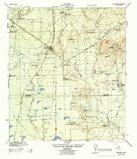 SPOFFORD, TX HISTORICAL MAP GEOPDF 15X15