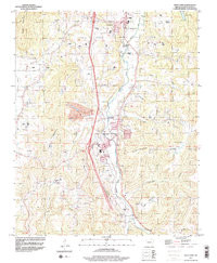 WEST FORK, AR HISTORICAL MAP GEOPDF 7.5X