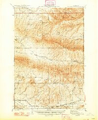 BLACK ROCK SPRING, WA HISTORICAL MAP GEO